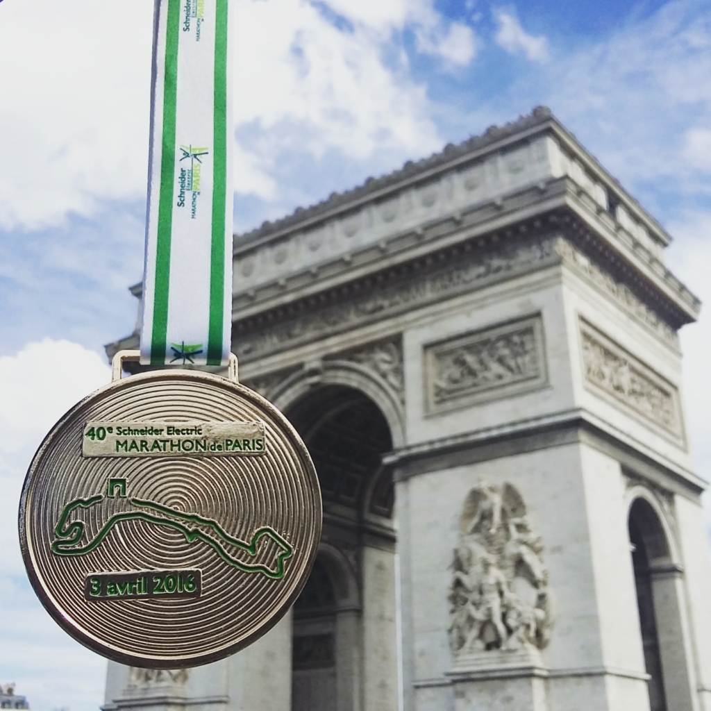Marathon de Paris médaille