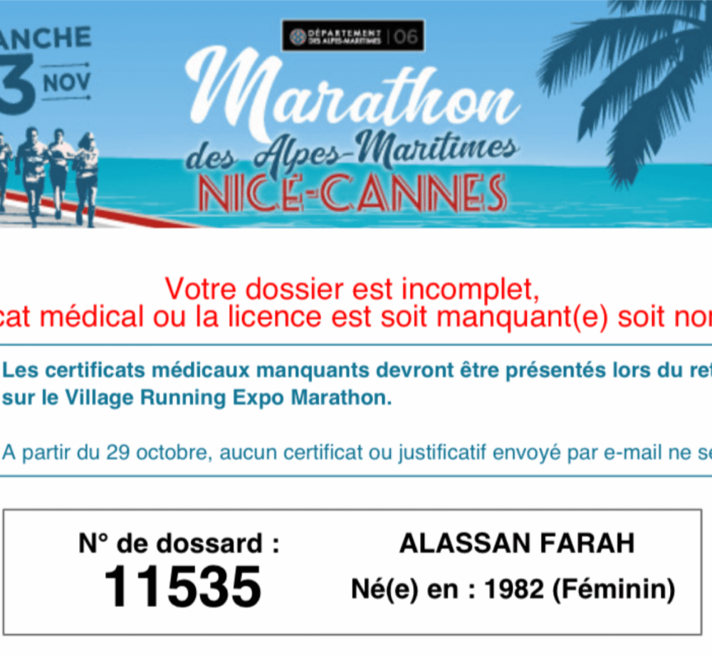Nice Cannes Marathon Salomon