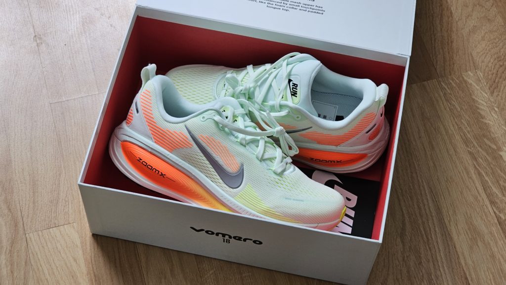 test Nike running vomero 18 matos