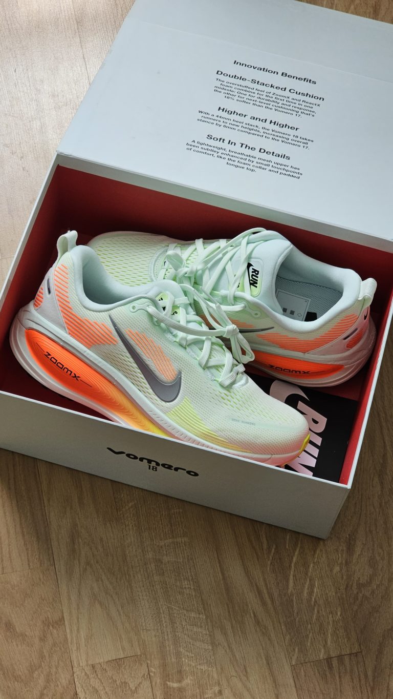 test Nike running vomero 18 matos