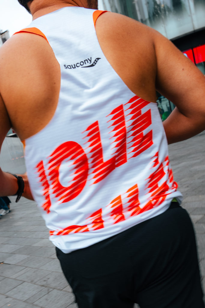 Jolie foulée saucony singlet