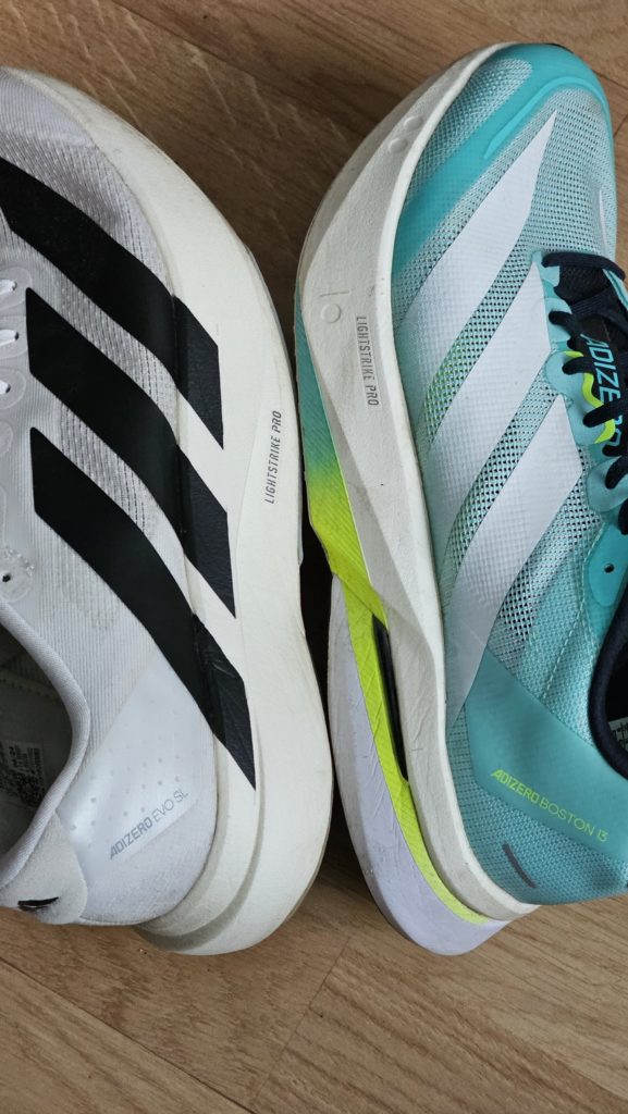 TEST ADIDAS BOSTON 13 VS ADIDAS EVO SL